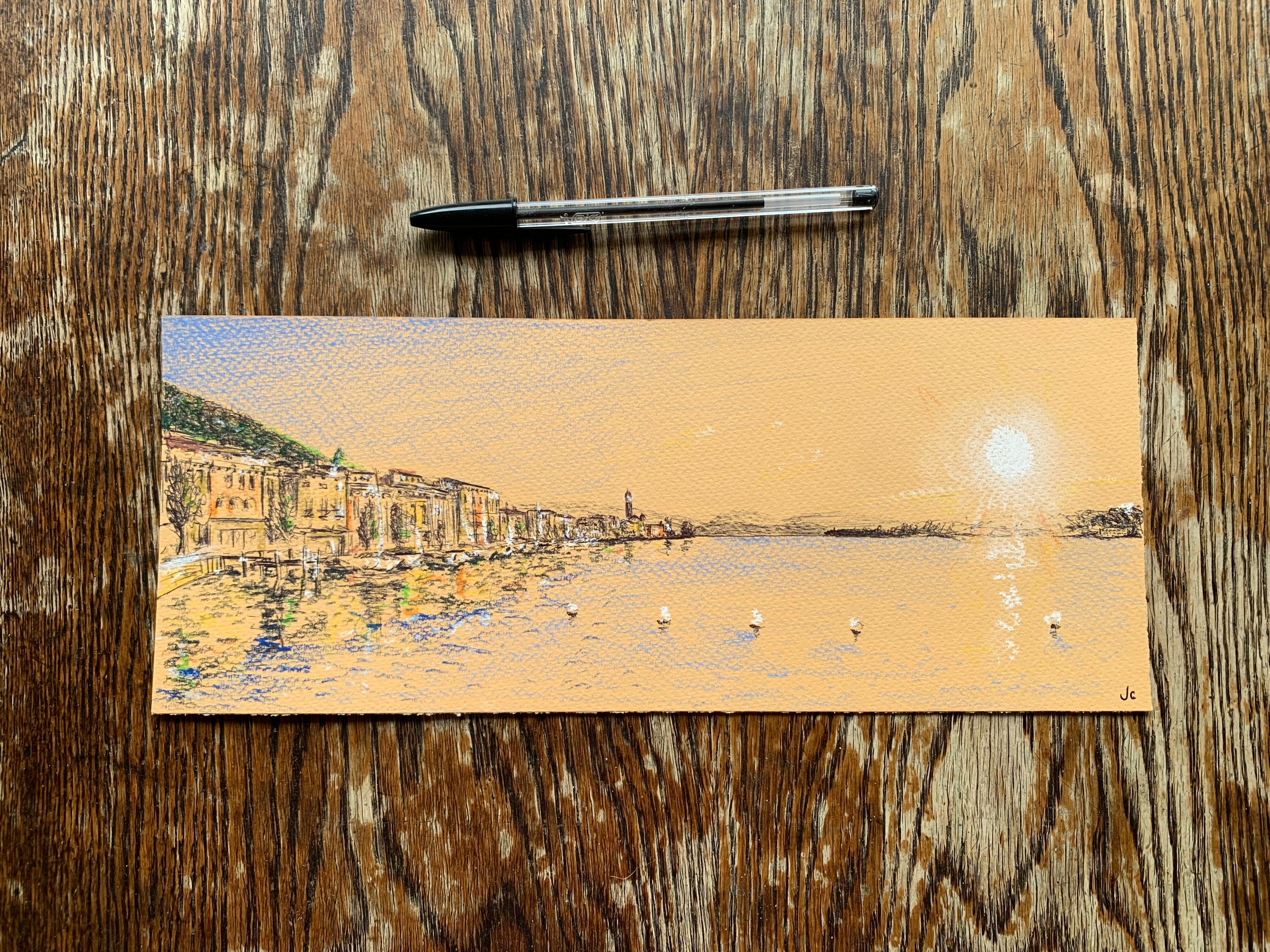 Sunset on Garda, Salo