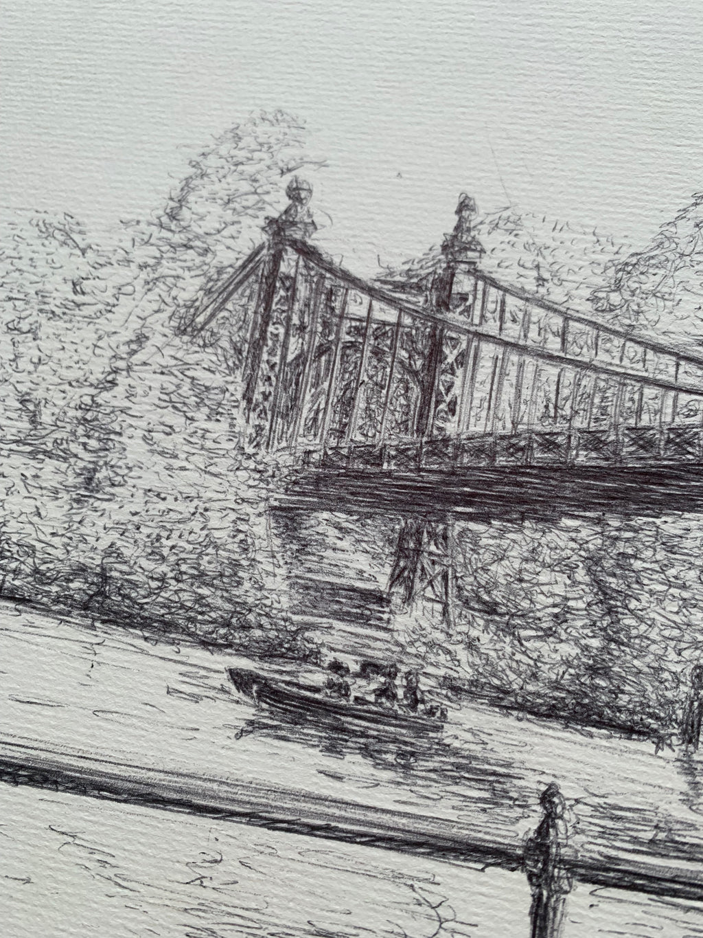 Queens Park Suspension Bridge, Chester